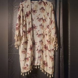 Mudd Open Poncho OneSize